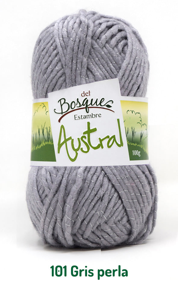 AUSTRAL 100 GRS GRIS PERLA 0101