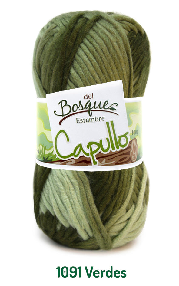 CAPULLO 100 GRS VERDES 1091