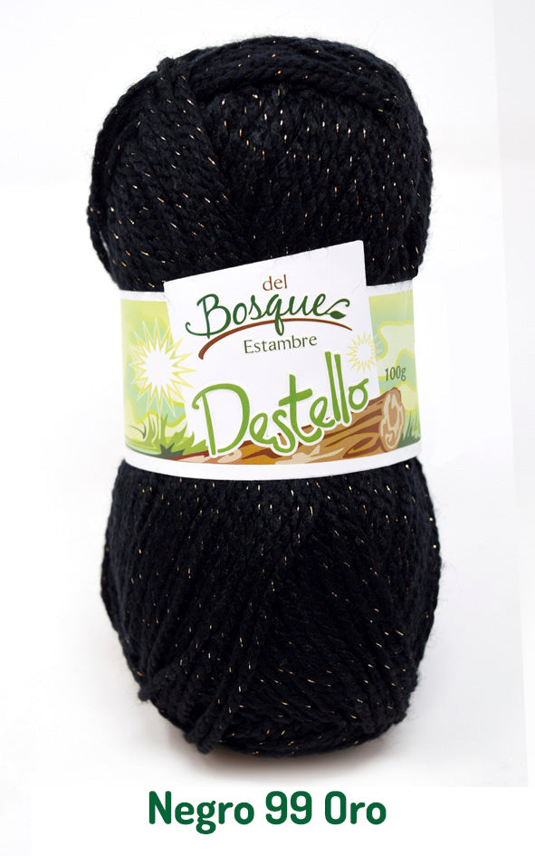 DESTELLO 100 GRS NEGRO 0099