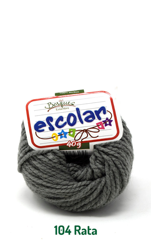 ESCOLAR 40 GRS RATA 0104