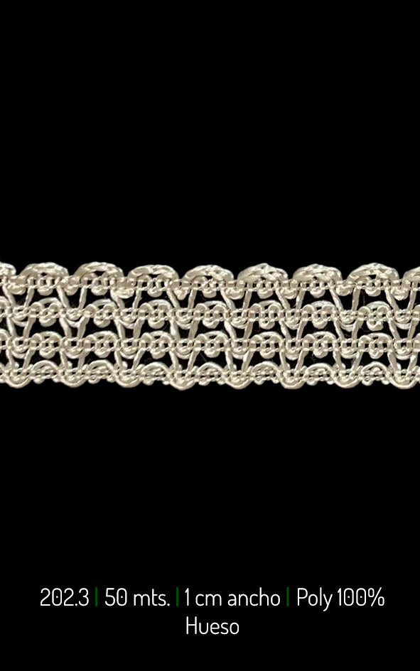 PASAMANERIA ARCOS 2.2CM (202.30)