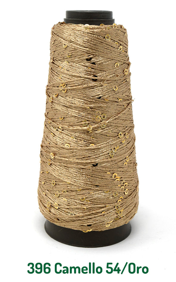 LENTEJUELA 50 GRS CAMELLO 54/ORO 0396