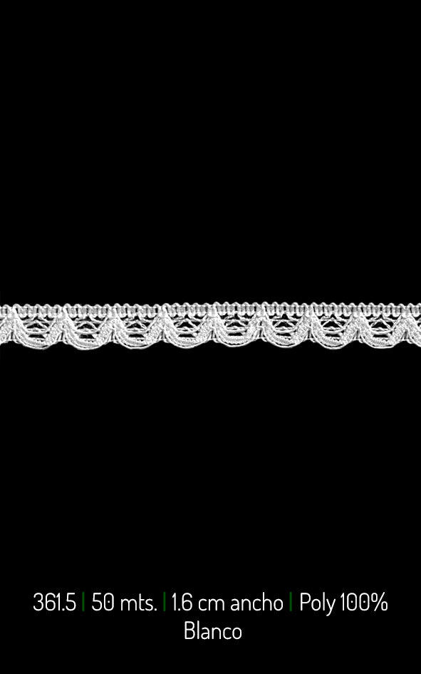 GUIPUR ORILLA 1.6CM (361.50)