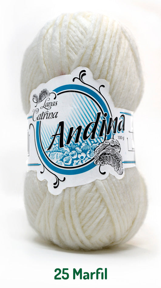 ANDINA 100 GRS MARFIL 0025