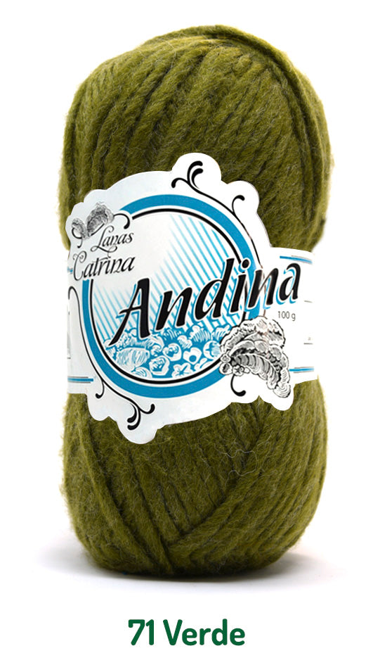 ANDINA 100 GRS VERDE 0071