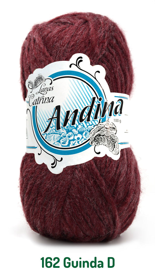 ANDINA 100 GRS GUINDA D 0162