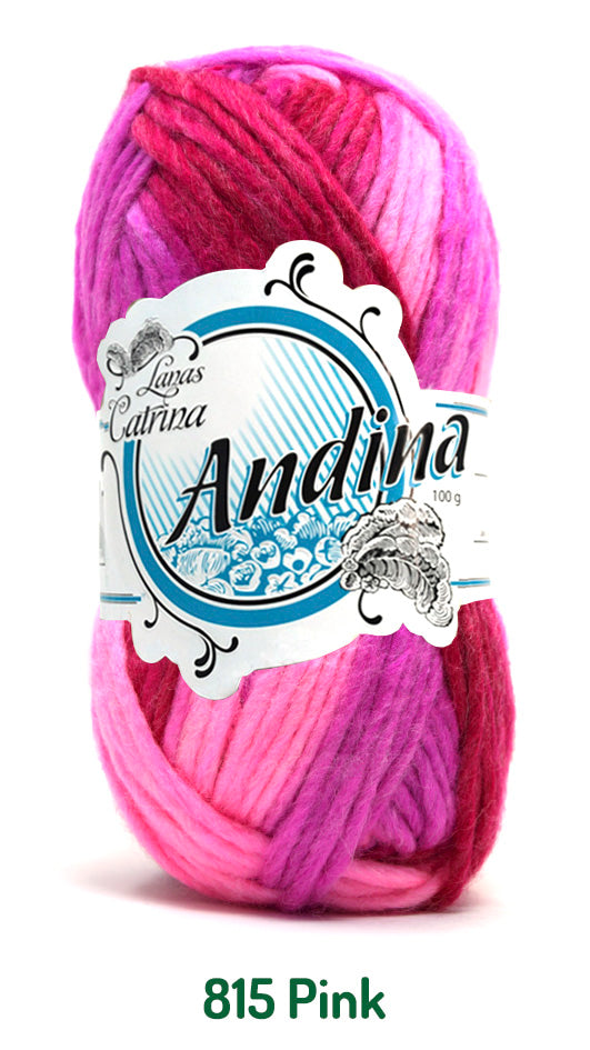 ANDINA 100 GRS PINK 0815