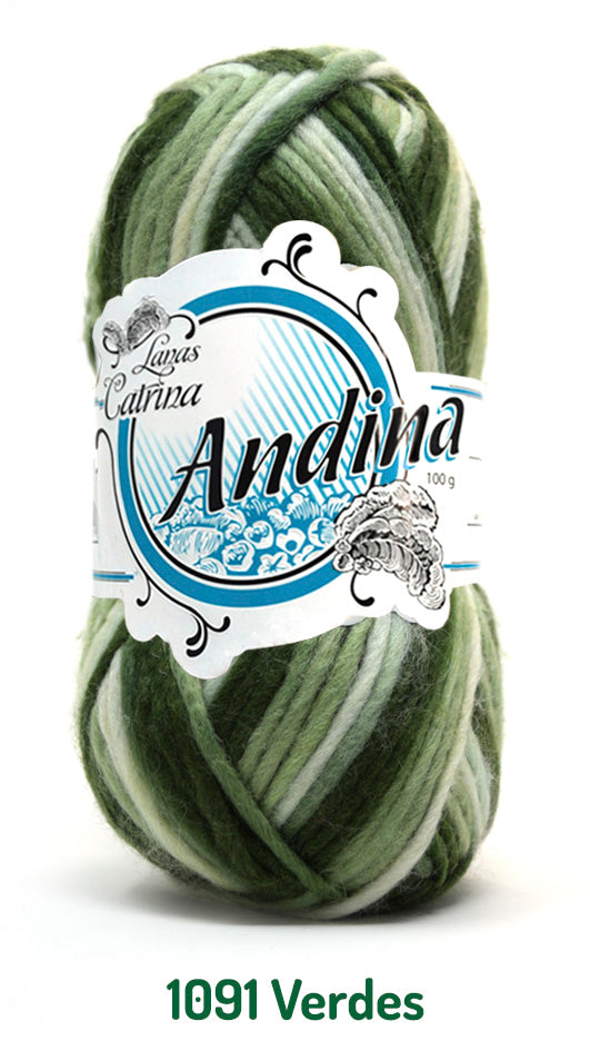 ANDINA 100 GRS VERDES 1091