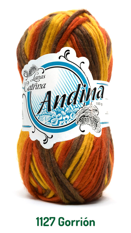 ANDINA 100 GRS GORRION 1127