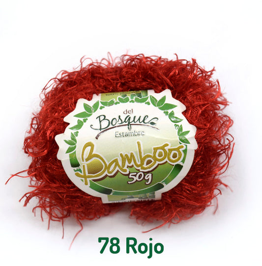 BAMBOO 50 GRS ROJO 0078