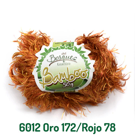 BAMBOO 50 GRS ORO 172/78 ROJO 6012