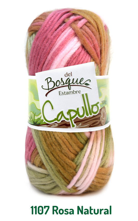 CAPULLO 100 GRS ROSA NATURAL 1107