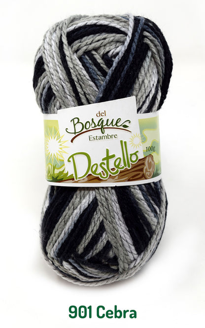 DESTELLO 100 GRS CEBRA 0901