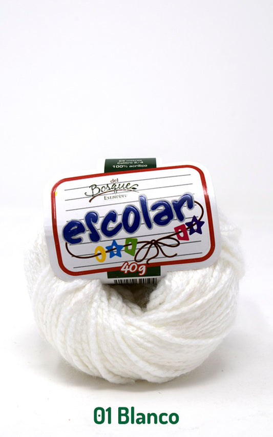 ESCOLAR 40 GRS BLANCO 0001
