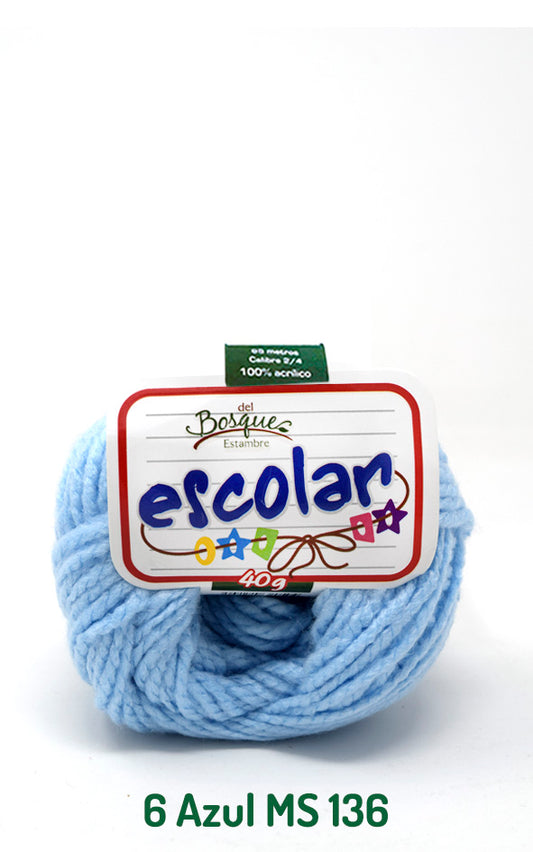 ESCOLAR 40 GRS AZUL BB 0006