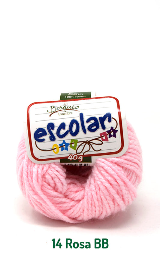 ESCOLAR 40 GRS ROSA BB 0014