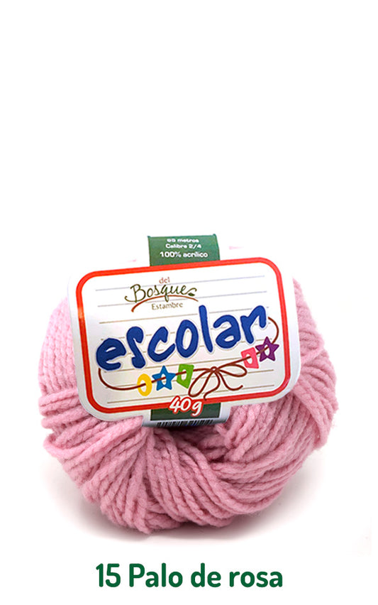 ESCOLAR 40 GRS PALO DE ROSA 0015