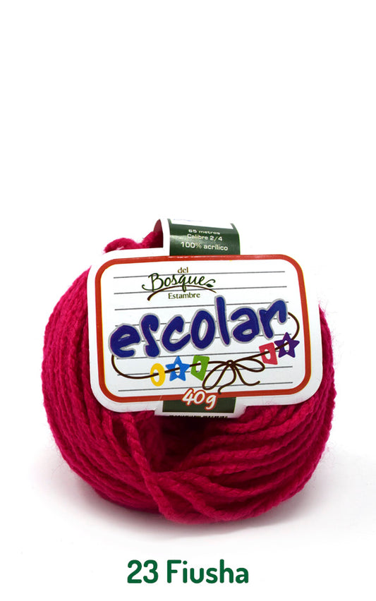 ESCOLAR 40 GRS FIUSHA 0023