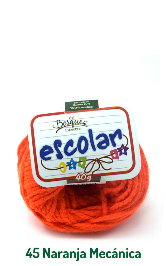 ESCOLAR 40 GRS NARANJA MECANICA 0045