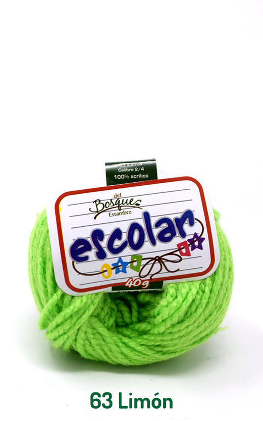 ESCOLAR 40 GRS LIMON 0063