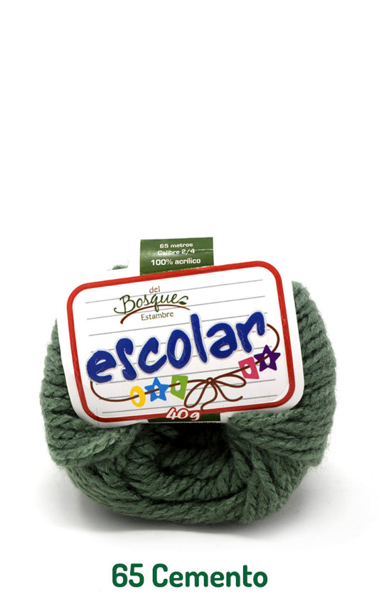 ESCOLAR 40 GRS CEMENTO 0065