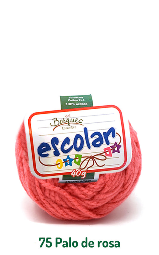 ESCOLAR 40 GRS PALO DE ROSA 0075