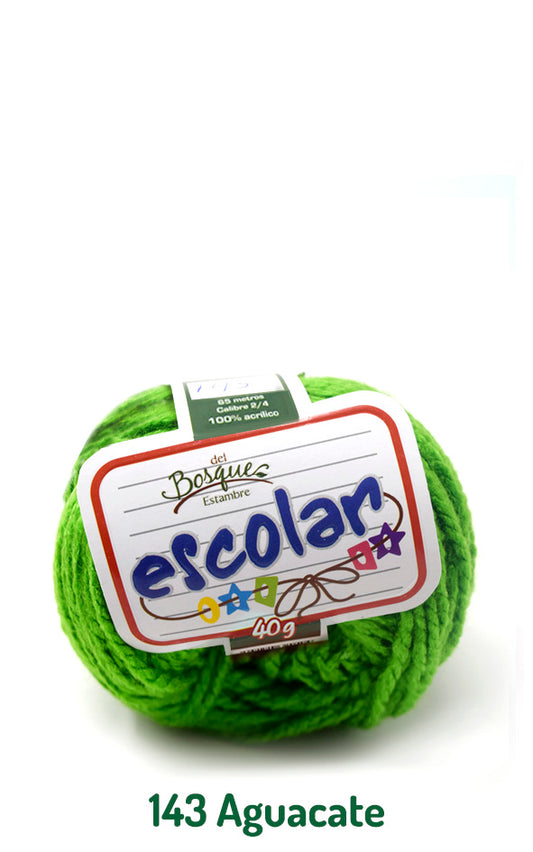 ESCOLAR 40 GRS AGUACATE 0143