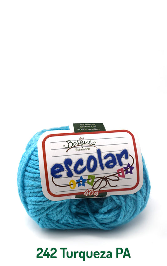 ESCOLAR 40 GRS TURQUEZA PA 0242