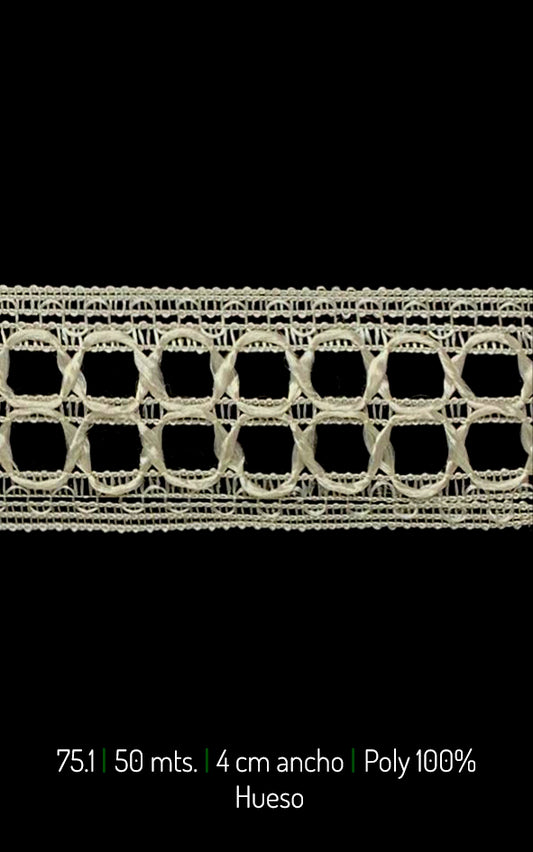 ENCAJE DEC. AROS 4 CMS  (75.10)