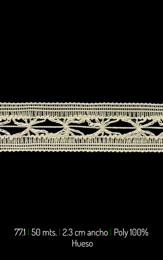 ENCAJE DEC. ABANICOS 2.3 CMS  (77.10)