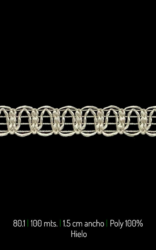 ENCAJE DEC. DOBLE CRUZ 1.5 CMS  (80.10)