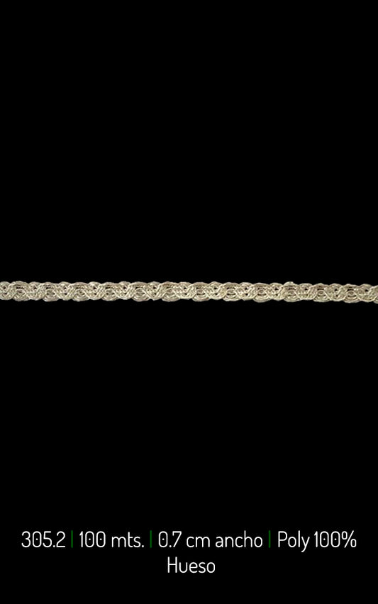 CINTILLA BROCADO 0.7CM  (305.20)