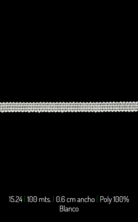 LISTON SENCILLO #4 0.6CM  (15.24)