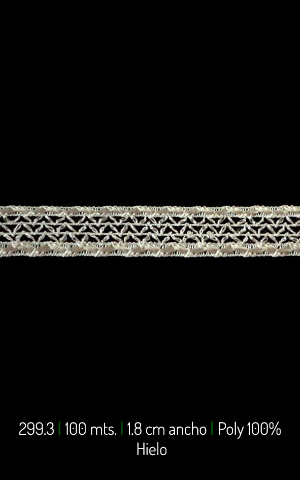 PASAMANERIA LISTON PLATINA 1.8C  (299.30)