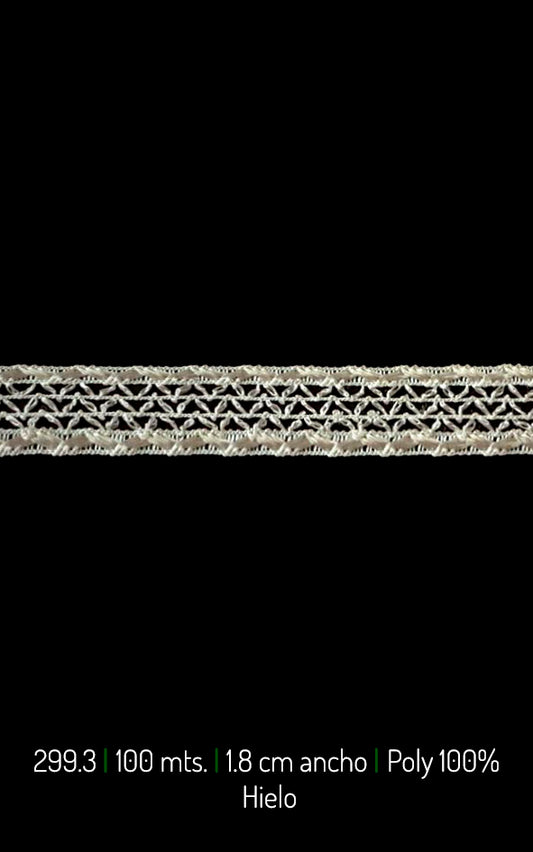 PASAMANERIA LISTON PLATINA 1.8C  (299.30)
