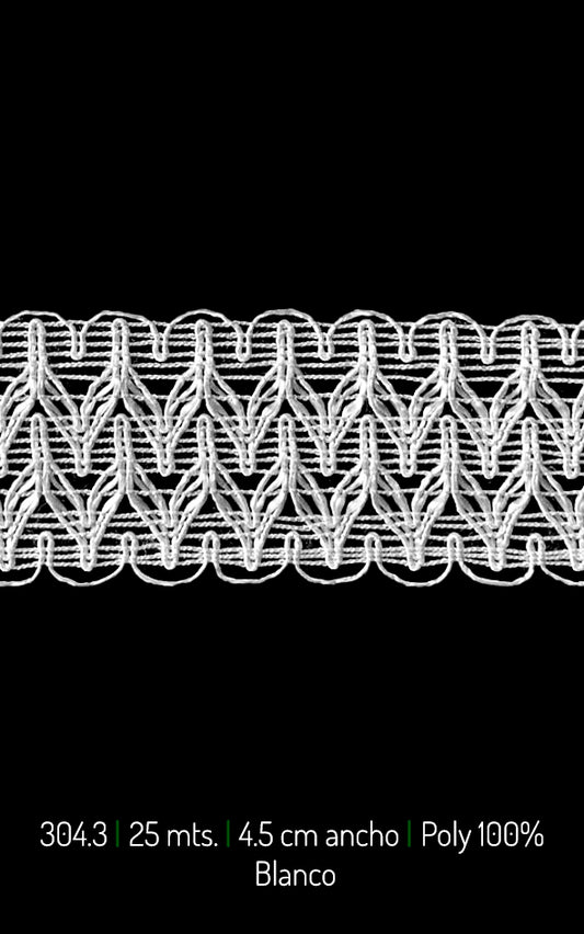 PASAMANERIA EMB. ESPIGA 4.5CM  (304.30)