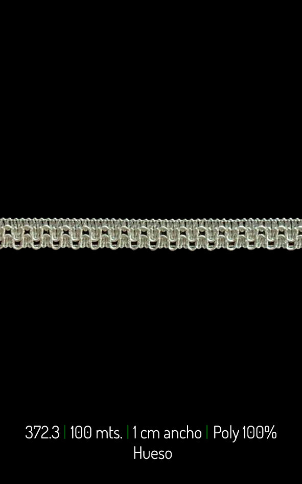 PASAMANERIA BROQUEL 1.0CM  (372.30)