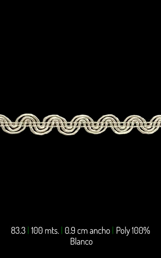 PASAMANERIA ONDAS 0.9 CMS  (83.30)