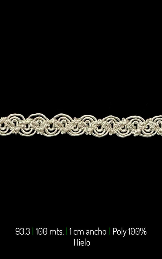 PASAMANERIA ONDAS C/ESPIGA 1CM  (93.30)