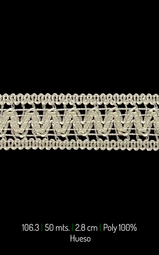PASAMANERIA ESTRELLA 2.8 CM  (106.30)
