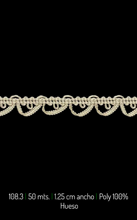 PASAMANERIA PORTAL 1.25 CM  (108.30)