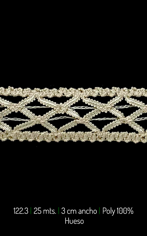 PASAMANERIA PRIMAVERA C/CINT 3CM  (122.30)