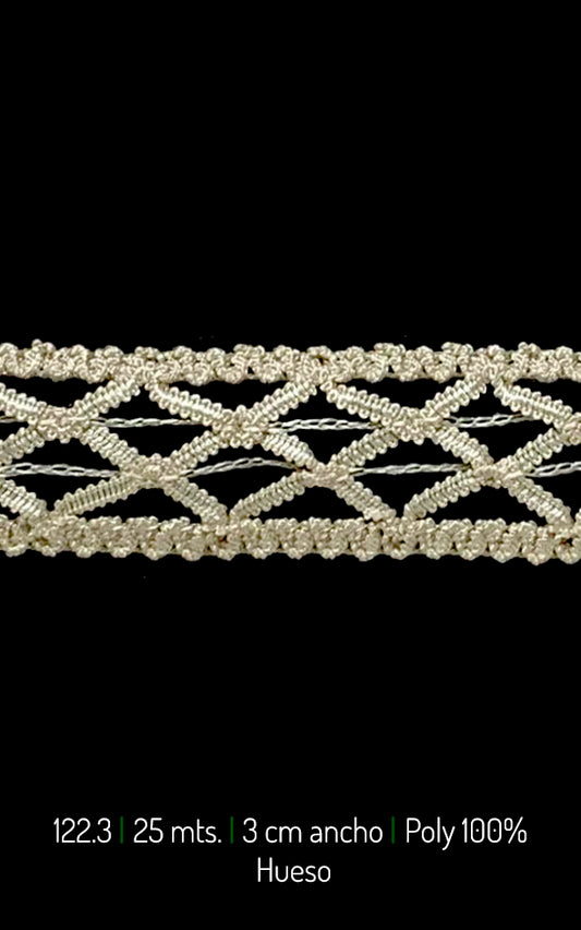 PASAMANERIA PRIMAVERA C/CINT 3CM  (122.30)