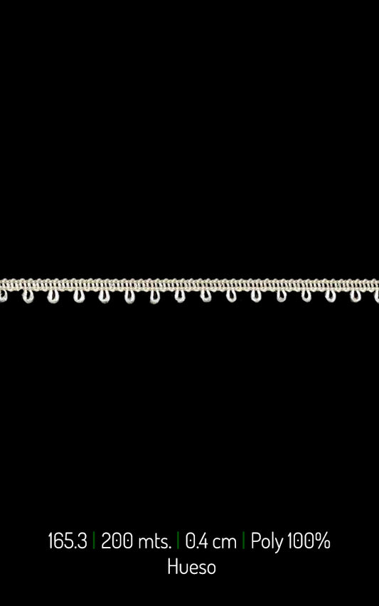 PASAMANERIA SOUTACHE PIQUITOS  (165.30)