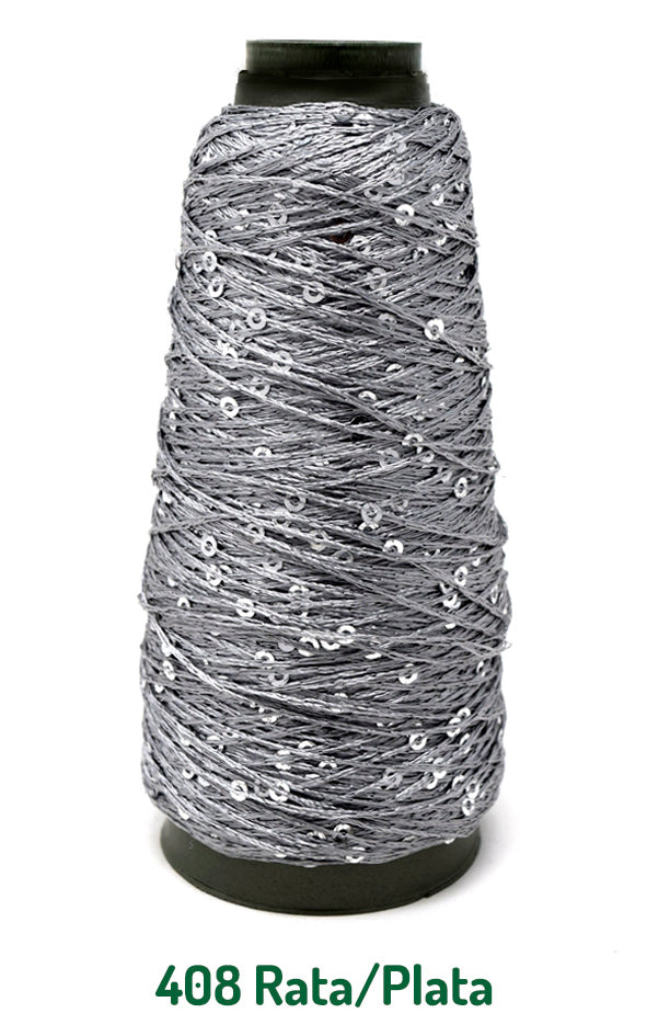 LENTEJUELA 50 GRS RATA /PLATA 0408