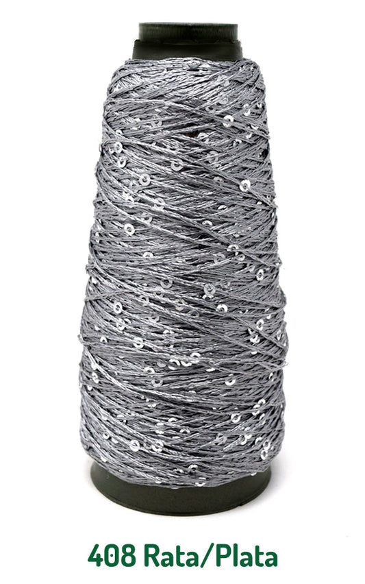 LENTEJUELA 50 GRS RATA /PLATA 0408