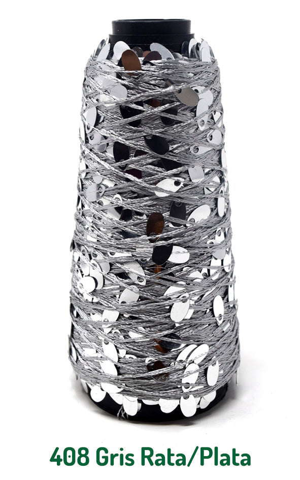 LENTEJUELA 50 GRS RATA /PLATA 0408