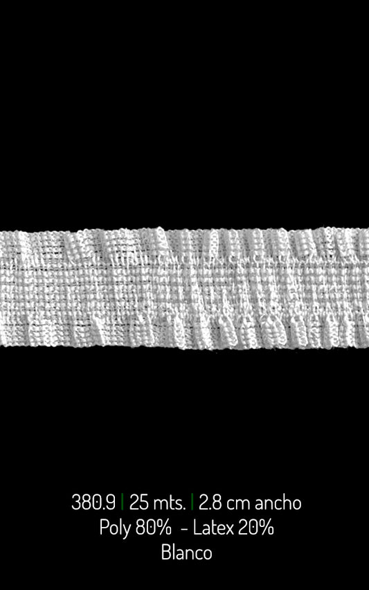 ELASTICO VALERIANA RIZOS 2.8CM  (380.90)