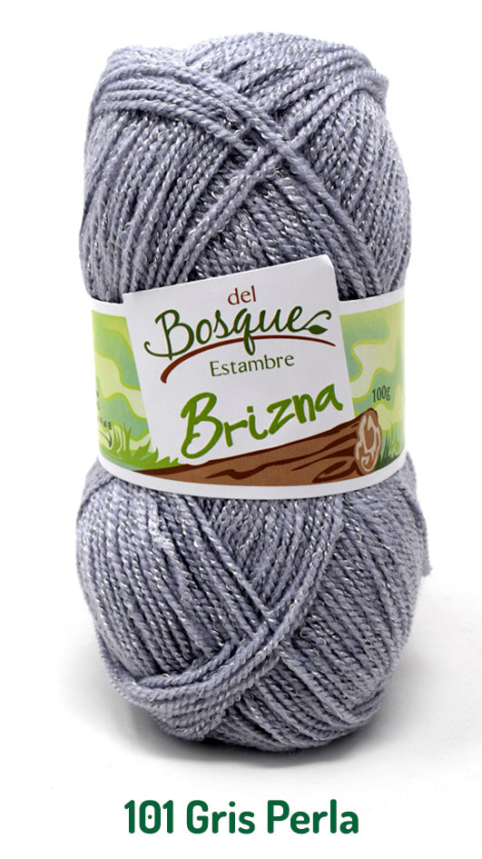 BRIZNA 100 GRS GRIS PERLA 0101